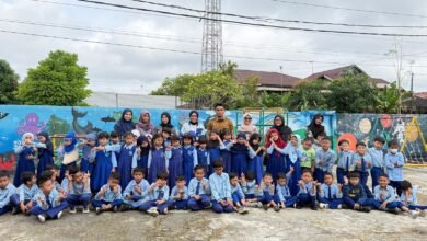 Edukasi Pemilahan Sampah Sejak Usia Dini, PAUD Citra Indonesia Terima Kunjungan Lurah Guntung Paikat