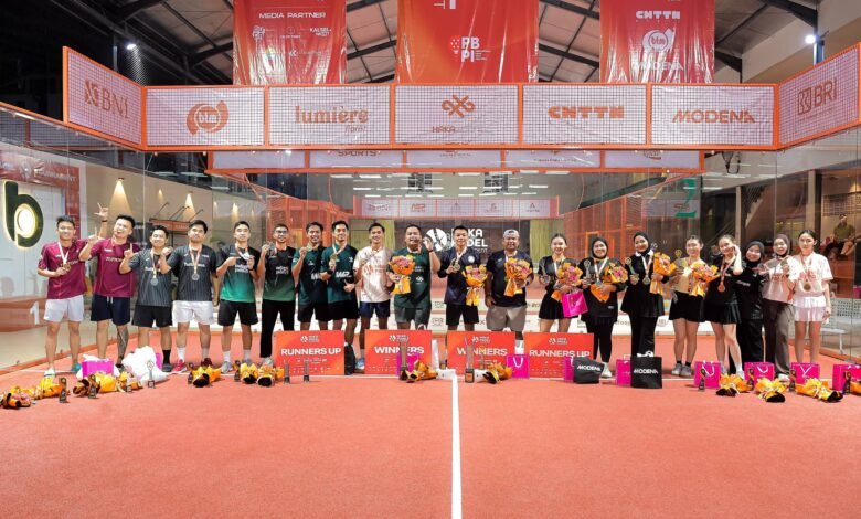 HAKA Padel 2026 Dongkrak Popularitas Padel di Kalsel, Peserta Membludak hingga Luar Daerah