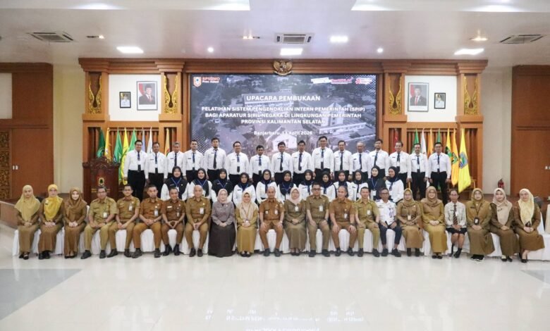 BPSDMD Kalsel Gelar Pelatihan SPIP, Tingkatkan Kompetensi ASN dalam Pengendalian Internal