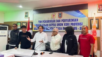 Datangi Koni Kalsel, Hasnuryadi Konsultasi Regulasi Larangan AD/ART Ketua KONI 