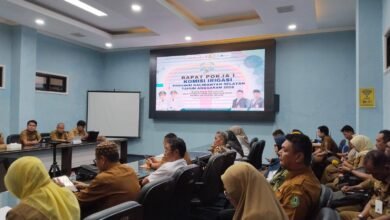 Jelang Sidang Pleno, Komisi Irigasi Kalsel Bahas Percepatan Pengelolaan Irigasi