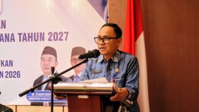 Pelayanan Tetap Berjalan, Dinsos Kalsel Terapkan WFH dengan Sistem Piket dan Posko Siaga