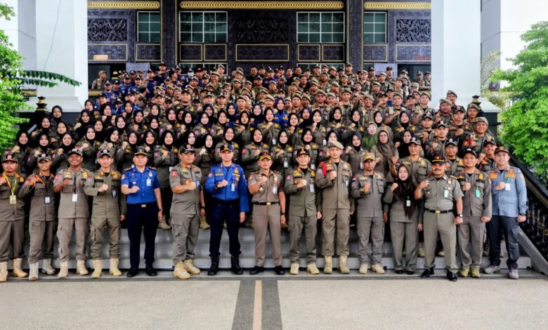 Satpol PP dan Damkar Kalsel Tetap WFO, Pastikan Pelayanan Publik Tetap Optimal