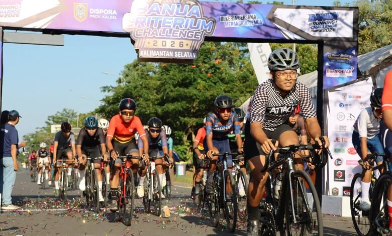 Ratusan Pembalap Adu Kecepatan di  Banua Criterium Challenge 2026