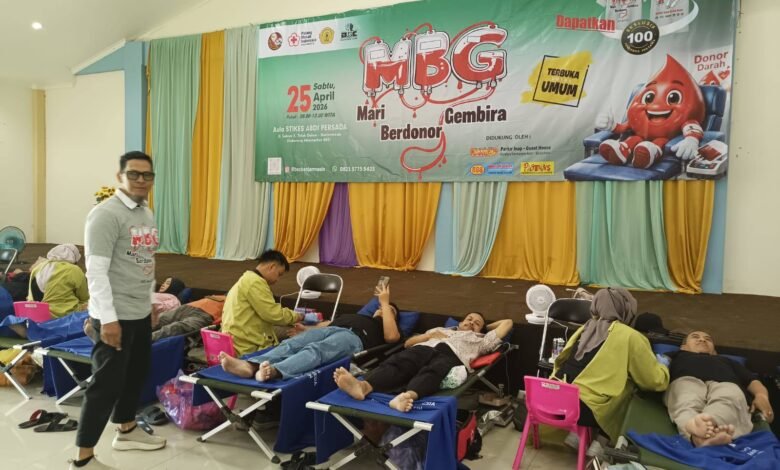 BSC Banjarmasin Rutin Gelar Donor Darah, Antusiasme Warga Tinggi Sejak Pagi