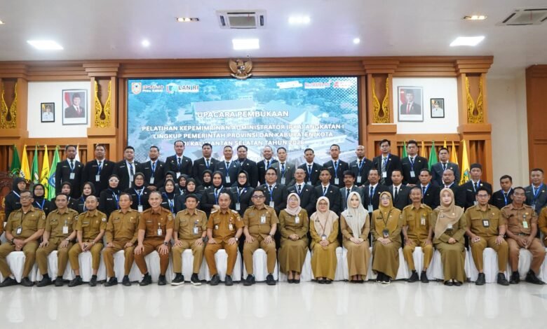 PKA Angkatan I Resmi Dibuka, BPSDMD Kalsel Dorong Kepemimpinan Adaptif dan Inovatif