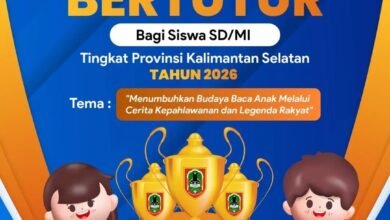 Lomba Bertutur 2026 Jadi Upaya Dispersip Kalsel Tingkatkan Literasi Generasi Muda