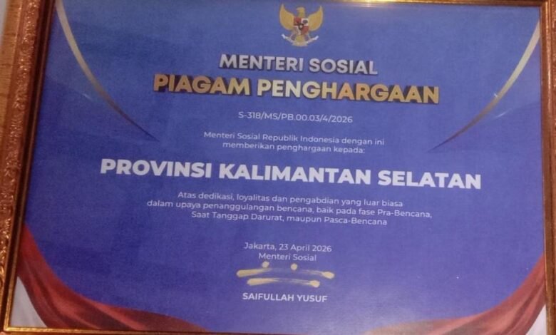 Tagana Kalsel Diapresiasi Nasional, Kadinsos Tekankan Penguatan SDM dan Sarpras