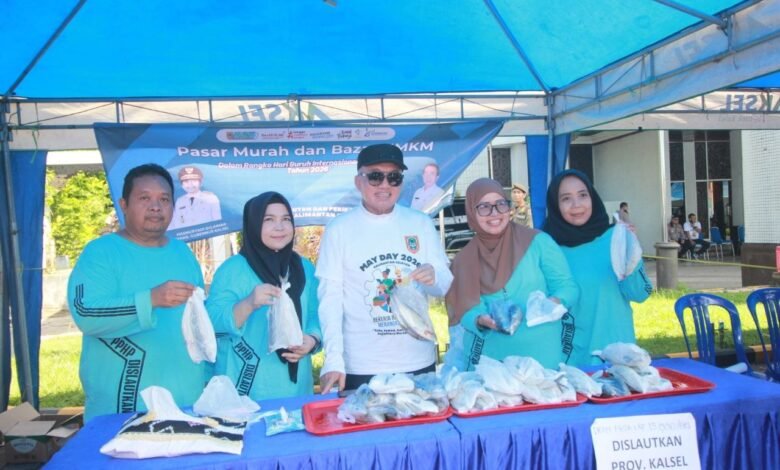 Gubernur Kalsel Soroti Rangkaian Kegiatan Produktif pada Peringatan Hari Buruh Internasional 2026