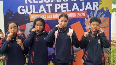 Gulat Junior Kalsel Sabet 4 Medali pada Kejuaraan Pelajar DKI Jakarta 