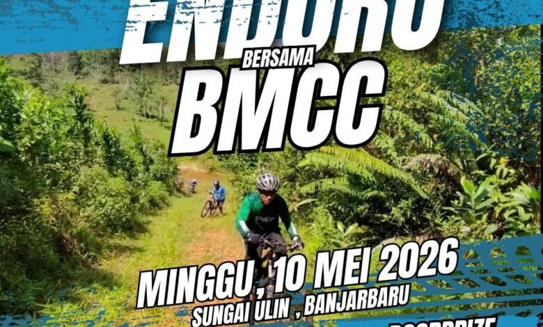 Dispora Kalsel dan BMCC Gelar MTB Fun Enduro di Banjarbaru, Targetkan 250 Peserta