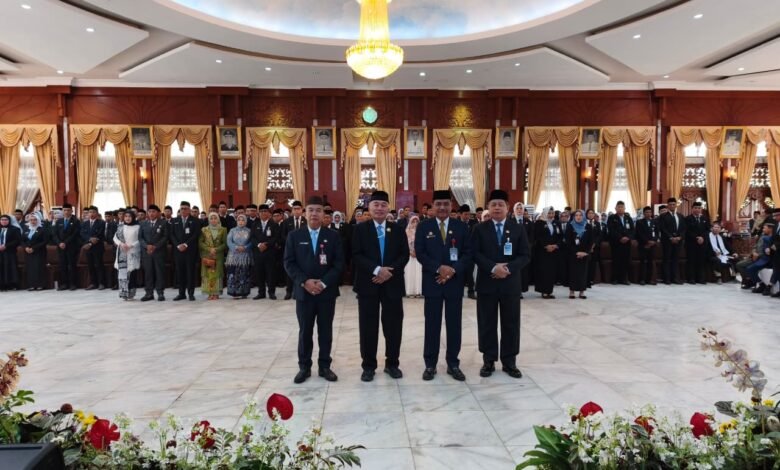 Lantik 192 Pejabat Struktural dan Fungsional, Muhidin Tekankan Jaga Integritas dan Loyalitas