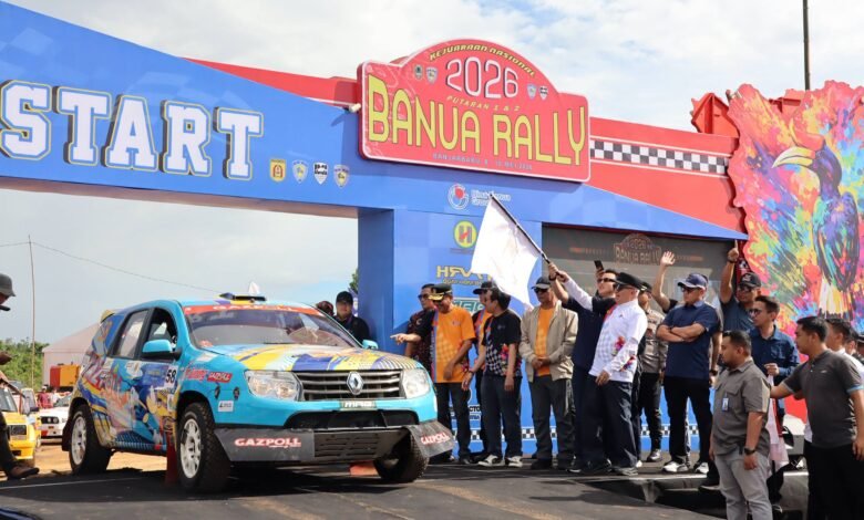 Gubernur Kalsel Buka Banua Rally 2026, Kalsel Siap Jadi Pusat Sport Tourism Nasional