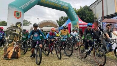 Goweser Banua Antusias Ikuti MTB Fun Enduro Dispora Kalsel