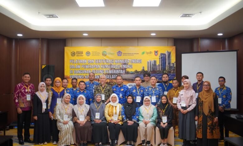 Dukung Efisiensi Energi, ESDM Kalsel Perkuat Kompetensi Manajer Energi