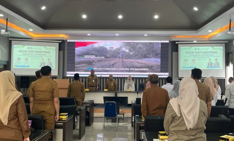 Pemprov Kalsel Perkuat Sinergi Penanganan Kawasan Kumuh dan Sanitasi Lewat Kick Off Meeting Pokja PKP 2026