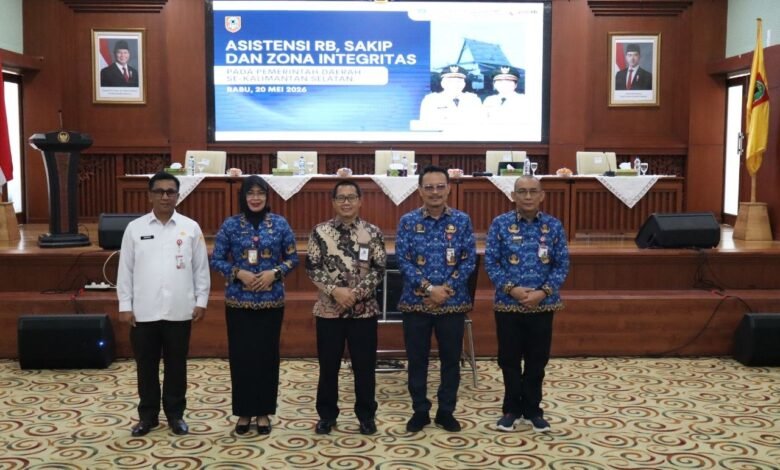Kalsel Perkuat Kolaborasi Daerah melalui Asistensi Reformasi Birokrasi dan Zona Integritas