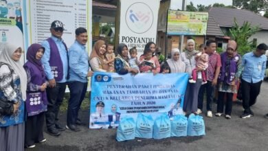 Dinsos Kalsel dan TP Posyandu Salurkan 975 Paket PMT Ibu dan Anak ke 13 Kabupaten/Kota