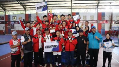 HSS Sapu Bersih Emas Sepak Takraw POPDA Kalsel 2026