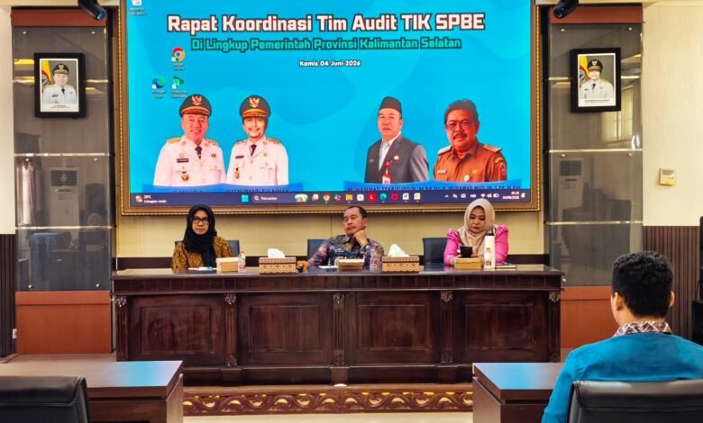 Diskominfo Kalsel Matangkan Persiapan Audit TIK SPBE