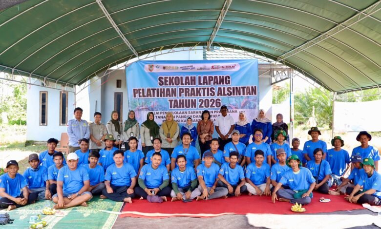 Sekolah Lapang Drone Pertanian Digelar di Batola, Dorong Modernisasi Pertanian Kalsel