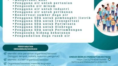 PUPR Kalsel Buka Rekrutmen Anggota TKPSDA WS Cengal–Batulicin Unsur Non Pemerintah