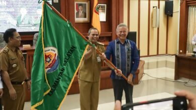 Gubernur Kalsel Lepas Kontingen Pesparawi Menuju Ajang Nasional di Manokwari