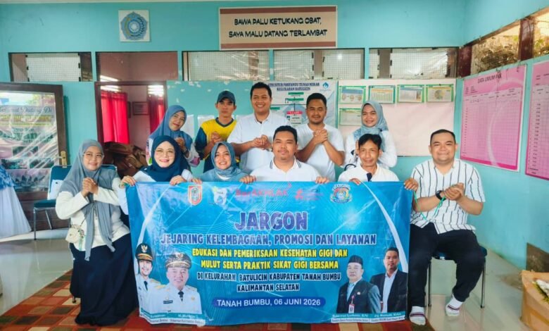 RSGM Gusti Hasan Aman Perkuat Promosi Kesehatan Gigi Melalui Program JARGON di Batulicin
