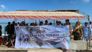 Tindak Lanjuti Arahan Gubernur, Dislautkan Kalsel Hadirkan Gerai Perizinan Kapal Perikanan