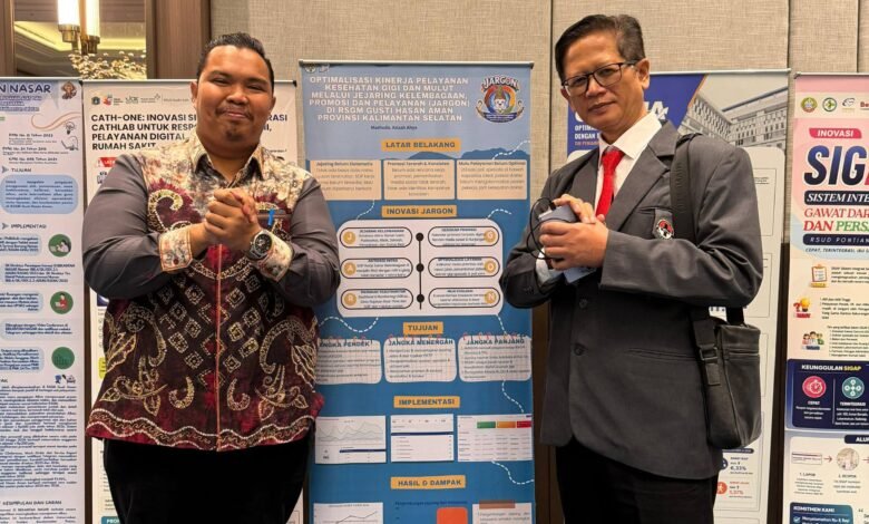RSGM Gusti Hasan Aman Ukir Prestasi Nasional, Sabet Juara 3 Lomba Poster Inovasi Rumah Sakit