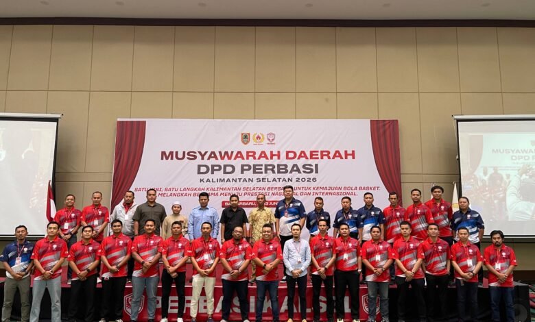 Bang Dhin Pimpin Perbasi Kalsel 2026-2030, Prioritaskan Pembinaan Atlet Muda dan Database Basket