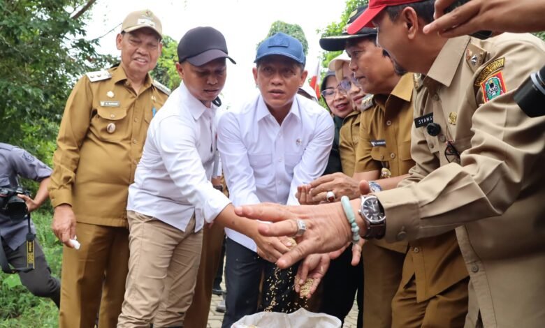 Wamenko Pangan Tinjau Program KSPEAN di HSS, Apresiasi Kesiapan Daerah Wujudkan Swasembada Pangan