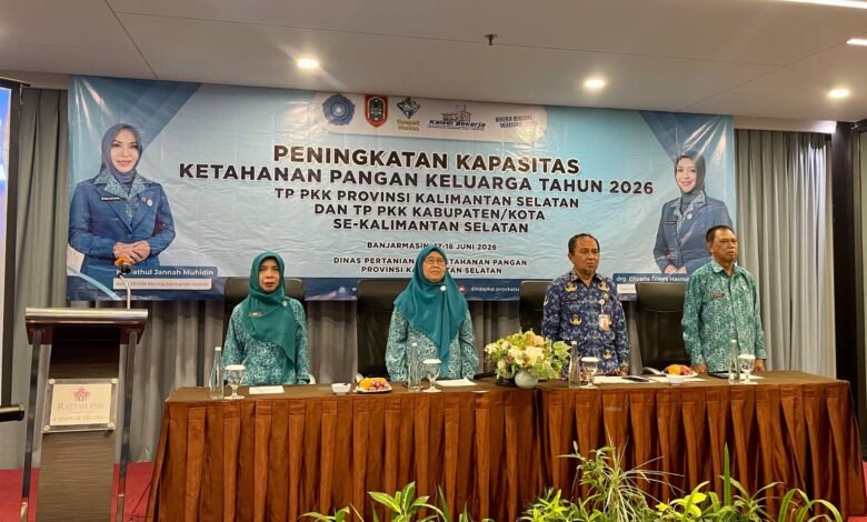 Sinergi DPKP dan PKK Kalsel Perkuat Ketahanan Pangan Keluarga, Kader Didorong Jadi Motor Penggerak di Masyarakat