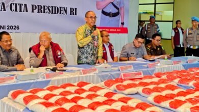 Polda Kalsel Ungkap 128,7 Kilogram Sabu, Pemprov Apresiasi Kinerja Aparat