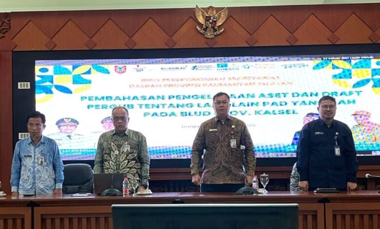 Pemprov Kalsel Dorong Optimalisasi Aset BLUD dan Perkuat Regulasi PAD untuk Kemandirian Fiskal Daerah