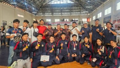 Prestasi Membanggakan, Pegulat Kalsel Borong 11 Medali di UPI Wrestling Invitation 2026
