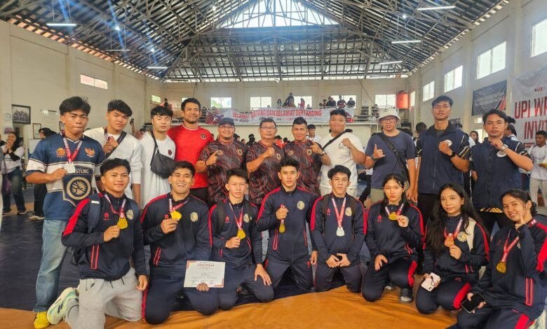 Prestasi Membanggakan, Pegulat Kalsel Borong 11 Medali di UPI Wrestling Invitation 2026