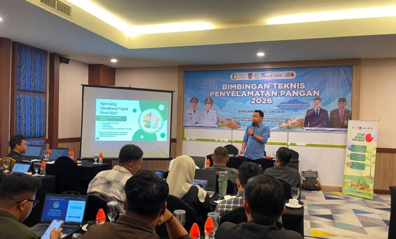 Cegah Food Waste, Distan KP Kalsel Gelar Bimtek Penyelamatan Pangan 2026