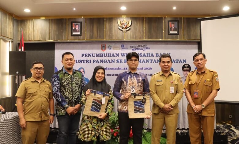 Penumbuhan WUB Pangan se-Kalsel, Disperin Dorong Penguatan Sektor Industri Pangan