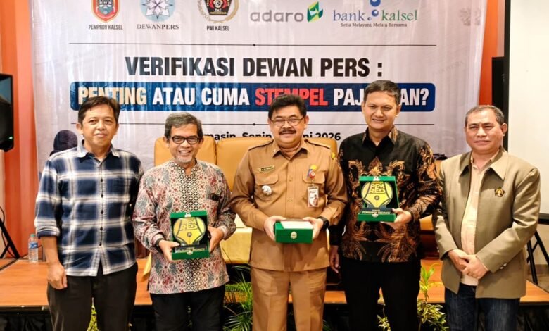 Lindungi Masyarakat dari Informasi Menyesatkan, Diskominfo Kalsel Tegaskan Pentingnya Verifikasi Dewan Pers