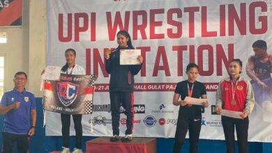 Atlet Gulat SPOBDA Kalsel Sabet Tiga Emas dan Dua Perunggu di UPI Wrestling Invitation 2026