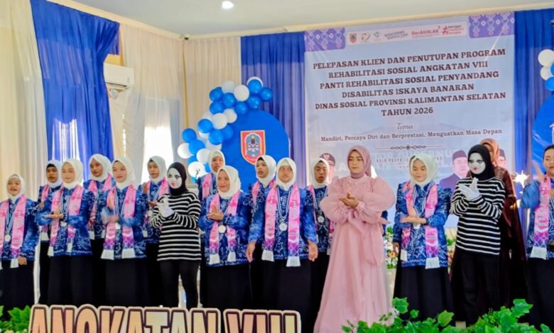 20 Klien Disabilitas Perempuan Angkatan VIII Tahun 2026 Lulus Program Rehabilitasi Sosial di PRSPD Iskaya Banaran
