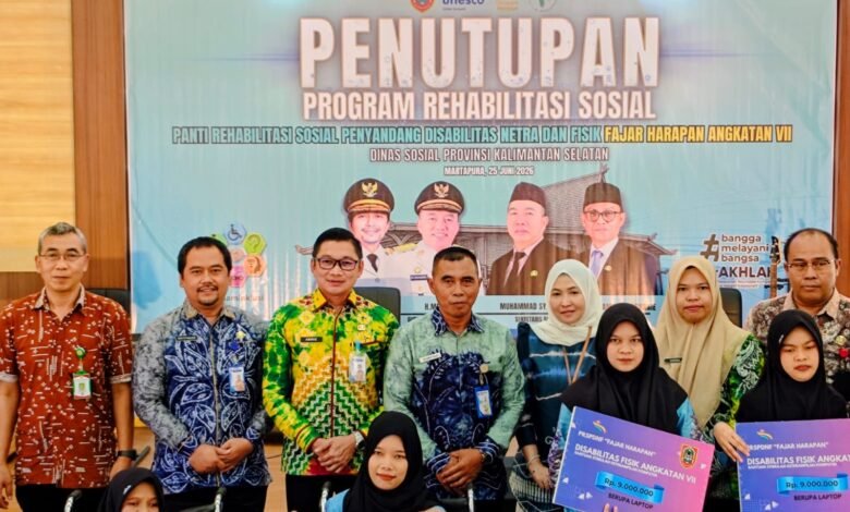 Angkatan VII PRSPDNF Fajar Harapan Resmi Ditutup, 9 Penerima Manfaat Siap Mandiri