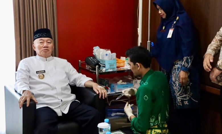 Gubernur Kalsel Tinjau Poliklinik MCU Baru RSUD Ansari Saleh, Hadirkan Layanan Stem Cell dan Vaksin Internasional