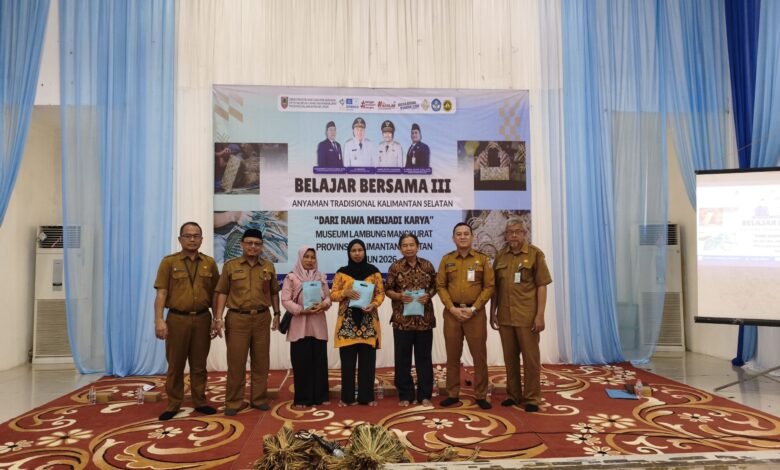 Dari Rawa Menjadi Karya, Museum Lambung Mangkurat Lestarikan Tradisi Purun