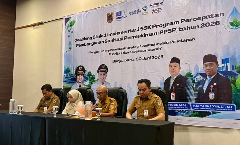 PUPR Kalsel Dorong Komitmen Daerah Wujudkan Target Sanitasi Nasional