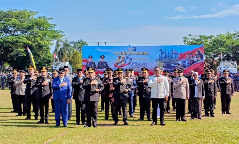 Hari Bhayangkara ke-80, Gubernur Kalsel Tegaskan Sinergi Pemprov dan Polri Jaga Keamanan Daerah