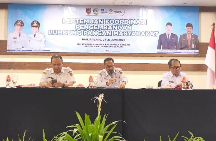 Pemprov Kalsel Optimalkan Lumbung Pangan untuk Jaga Ketersediaan Beras di Daerah