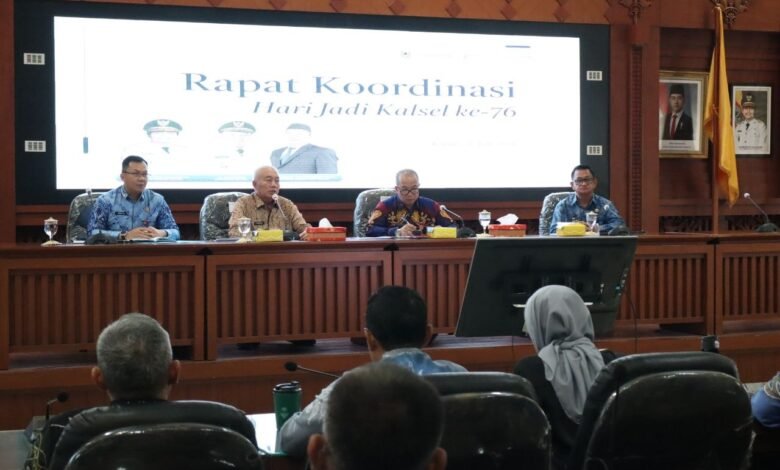 Pemprov Kalsel Sederhanakan Peringatan Hari Jadi ke-76, Gubernur Muhidin: Utamakan Syukur, Kebersamaan, dan Manfaat untuk Masyarakat