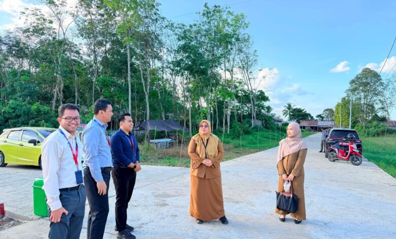 Disperkim Kalsel Dampingi Kunjungan Kementerian PKP Tinjau Program Rumah MBR Berbasis CSR